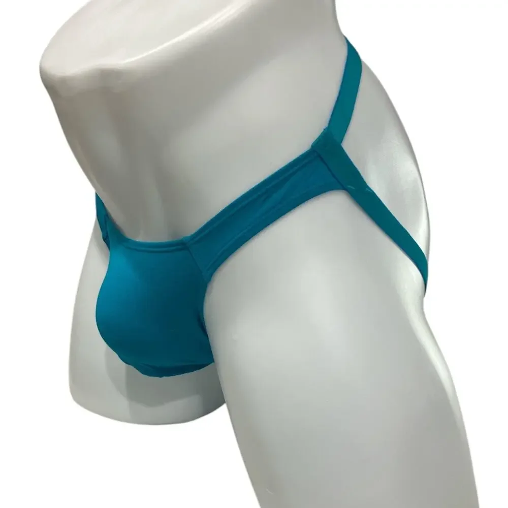 Andrew Christian ALMOST NAKED No-Show Ultra Low-Rise Jock Teal XL